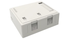   CONJUNTO TOMADAS 2P E CONECTORES CAT.6 (PADRAO CUBA)