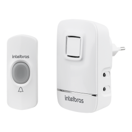 INTERFONIA INTEBRAS CAMPAINHA SEM FIO COM BATERIA CIB 100