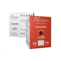 Cabo Lan Cat 5e U/utp Cm Azul 4p 24 Awg Cx 305m