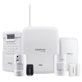 Kit Alarme Intelbras Linha 8000 Totalmente Sem Fio e Monitorado Via Aplicativo Celular - Monte Voc� Mesmo 29958