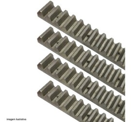 20PCS GOMO ROSSI CREMALHEIRA INDUSTRIAL ALUM�NIO 25CM MOTOR ROSSI DZI M6 20 UNIDADES COM 25CM TOTAL 5 METROS