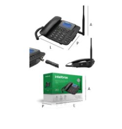 TELEFONE CELULAR FIXO 3G CF 6031 - INTELBRAS