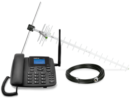 TELEFONES INTELBRAS KIT CELULAR FIXO DE LONGO ALCANCE CFA 4212