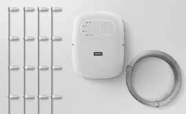 ALARMES INTELBRAS HASTE BARRA CHATA COM 4 ISOLADORES