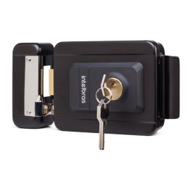 Fechadura El�trica Intelbras FX 2000 Preta Revers�vel