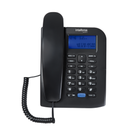 TELEFONES INTELBRAS COM FIO COM IDENTIFICA��O DE CHAMADAS E VIVA-VOZ TC 60 ID