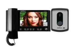 KIT V�DEO PORTEIRO COM MONOFONE INTELBRAS IV 7010 HS PRETO
