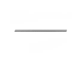 CREMALHEIRA DE alum�nio C/ GOMOS DE ABS 1,0M   - R.P