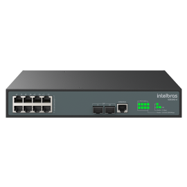 Switch Gerenci�vel 8 Portas Gigabit Ethernet com 2 Portas SFP S2310G-A INTELBRAS   - R.P