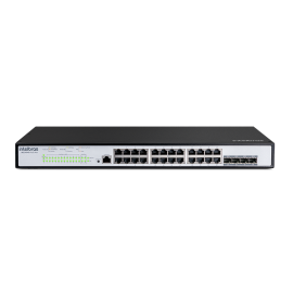 Switch gerenci�vel 24 portas Gigabit + 4 mini-GBIC SG 2404D PoE Max INTELBRAS   - R.P