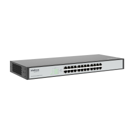 Switch 24 portas Gigabit Ethernet SG 2400 QR+ INTELBRAS   - R.P
