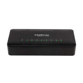 Switch 8 portas Fast Ethernet com prote��o antissurto SF 800 Q+ ULTRA INTELBRAS   - R.P