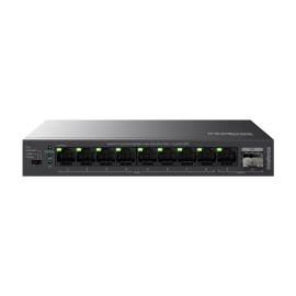 Switch 9 portas Gigabit Ethernet com 8 portas PoE S1010G-PA INTELBRAS   - R.P