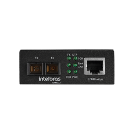 Conversor de m�dia Fast Ethernet multimodo KFM 112 INTELBRAS   - R.P