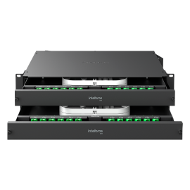 Distribuidor Interno �ptico com bandeja deslizante DIO 48FO D INTELBRAS   - R.P