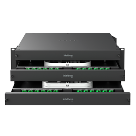 Distribuidor Interno �ptico com bandeja deslizante DIO 72FO D INTELBRAS   - R.P