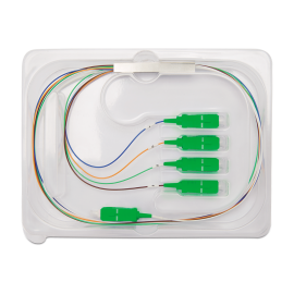 Splitter �ptico 1x4 com conector SC/APC Balanceado XFS 142 INTELBRAS   - R.P