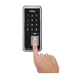 Fechadura digital com biometria FR 220 INTELBRAS   - R.P