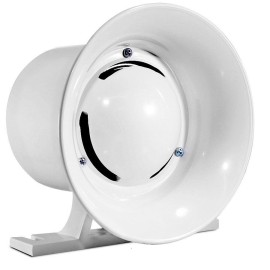 Sirene Branca Compacta de Alta Pot�ncia, 116Db, 12v