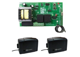 KIT CENTRAL PLACA COMANDO PORT�O AUTOM�TICO E 2 TX CAR