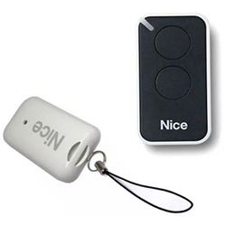 Controle Remoto Nice Era Inti 2 Teclas Preto