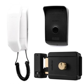 Kit Completo Interfone Intelbras IPR1010 + Fechadura Intelbras FX500 e Cabo  29655