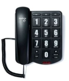 Telefone Com Fio Intelbras Tok F?Cil