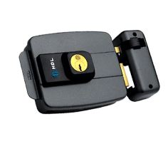 FECHADURA C90 DUPLA AJUSTAVEL PRETA - HDL