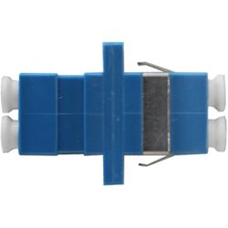 Adaptador �ptico Duplex Sm Lc/lc Azul