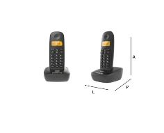 TELEFONE SEM FIO TS 2511 PRETO - INTELBRAS