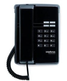 TELEFONE COM FIO TC 50 PREMIUM PRETO - INTELBRAS