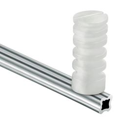 Haste Estrela Alum�nio 1 Metro 6 Isoladores