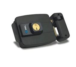 FECHADURA C90 DUPLA PRETO - HDL