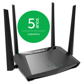 ROTEADORES INTELBRAS  Wi-Fi 5 DUAL BAND AC 1200 COM PORTAS GIGA ACtion RF 1200