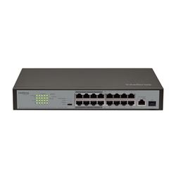 Switch 16 Portas 10/100 Poe + 1 Gigabit + 1 Sfp Sf 1811 Poe