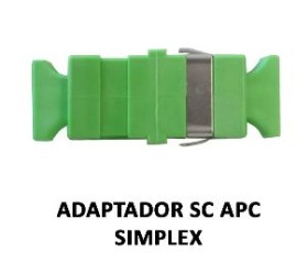 ACOPLADOR OPTICO SC SIMPLEX SM AZUL SEM FLANGE (RI)