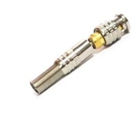 CONECTOR BNC GOLD 6MM PARAFUSO C/ MOLA C/ 05 UNIDADES - FASGOLD