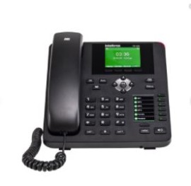 TELEFONE IP INTELBRAS TIP 435G C/ POE 4 CONTAS SIP DISPLAY COLOR E BLF GIGA