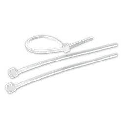 Abra�adeira De Nylon 401053 Branca 140 X 3,6 Mm.-