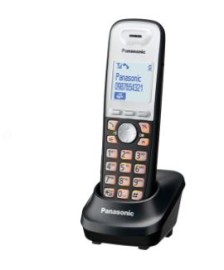 APARELHO KS S/ FIO PANASONIC WT115BR VISOR ILUMINADO BIVOLT COMPAT�VEL C/ HEADSET