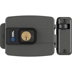 Fechadura C-90 El�trica Ctrl - Ad Aj Rfid Cinza