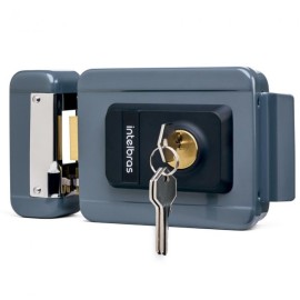 Fechadura El�trica Intelbras FX 2000 Cinza Revers�vel