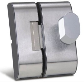 Fechadura El�trica HDL Para Portas de Vidro Com Rasgo e Abertura Interna PV90 2R-B (Vidro/Vidro)