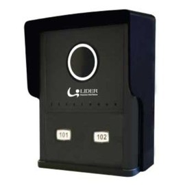   Porteiro Coletivo Smart Interfone 2 Pontos Lider LR 802 c/ Fonte Embutida