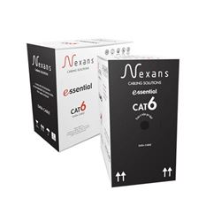 Cabo Lan Cat 6 U/utp Cm Cinza Cx 305m - Sts