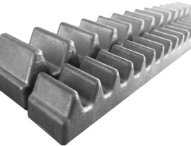 GOMO CREMALHEIRA 30CM RESIDENCIAL ALUM�NIO PECCININ DZ SUPER LIGHT GATTER