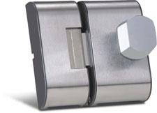 Fechadura PV90 2F-B Inox S/ Puxador  90.01.03.092