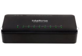 Switch Intelbras 8 Portas Com Anti Surto - SF 800 Q+ Ultra