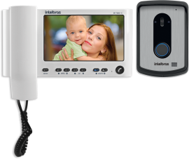 INTERFONIA INTELBRAS KIT VIDEOPORTEIRO COM MONOFONE IV 7010 HS