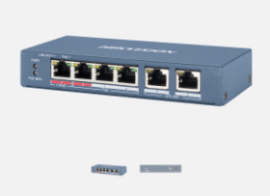 4 Port Fast Ethernet Unmanaged POE Switch